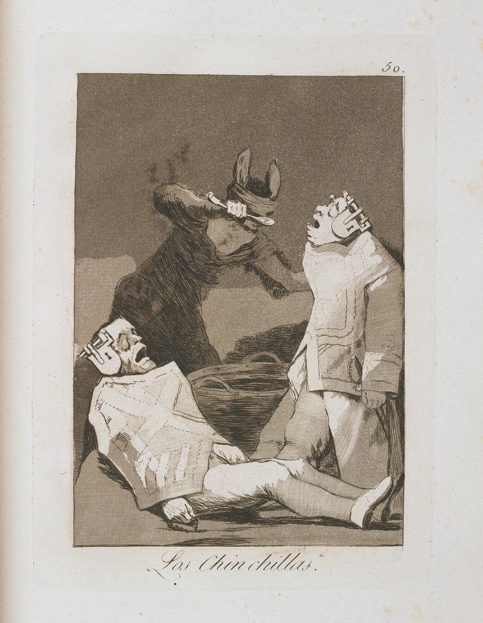 Prato de Los Caprichos, 1797-1798 de Francisco de Goya