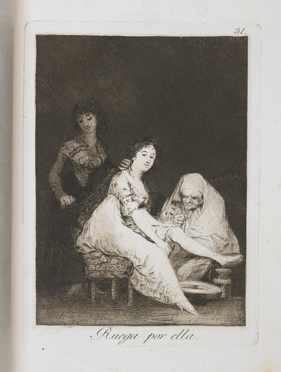 Prato de Los Caprichos, 1797-1798 de Francisco de Goya