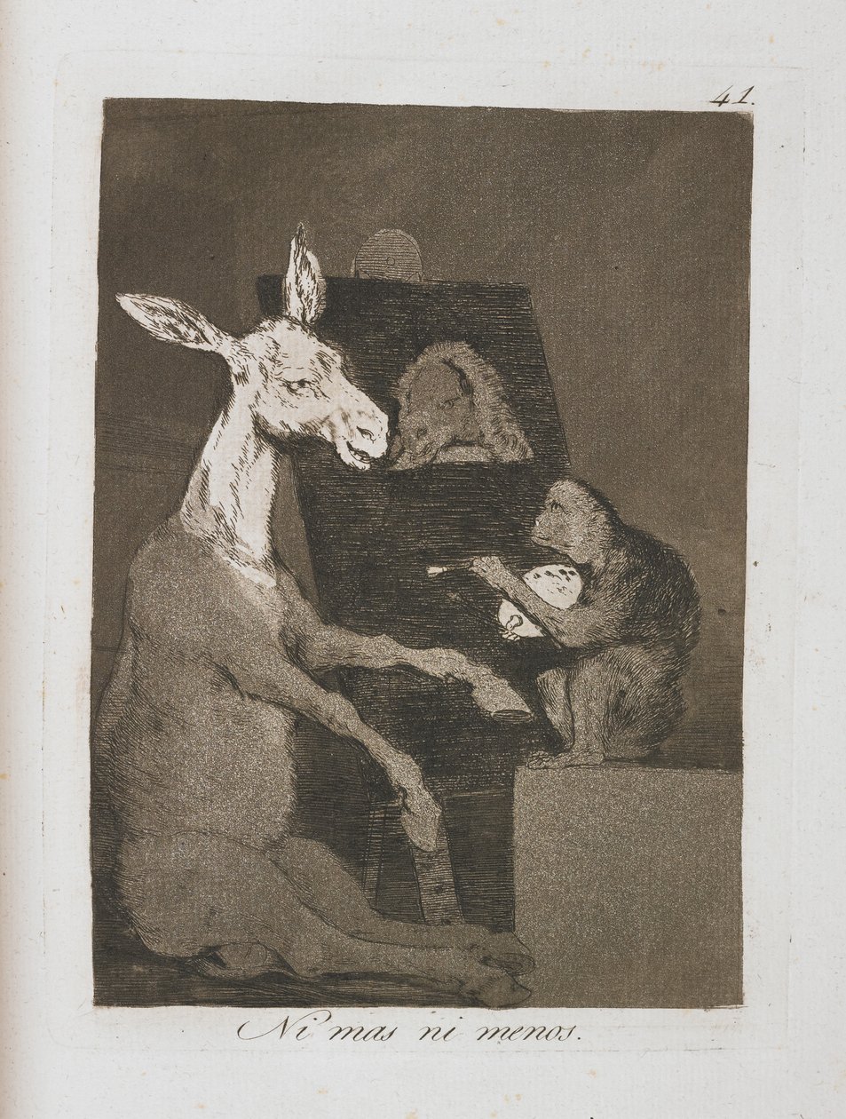 Prato de Los Caprichos, 1797-1798 de Francisco de Goya