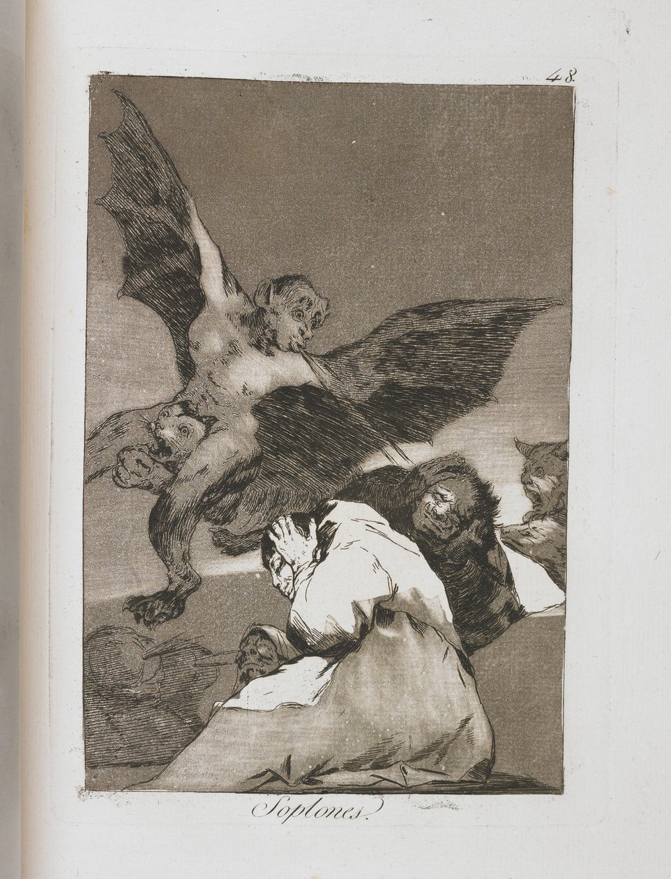 Prato de Los Caprichos, 1797-1798 de Francisco de Goya