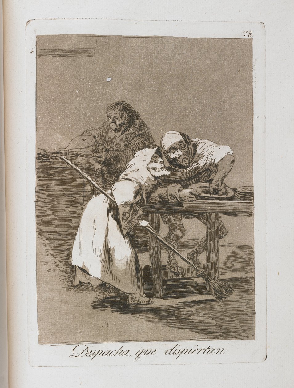 Prato de Los Caprichos, 1797-1798 de Francisco de Goya
