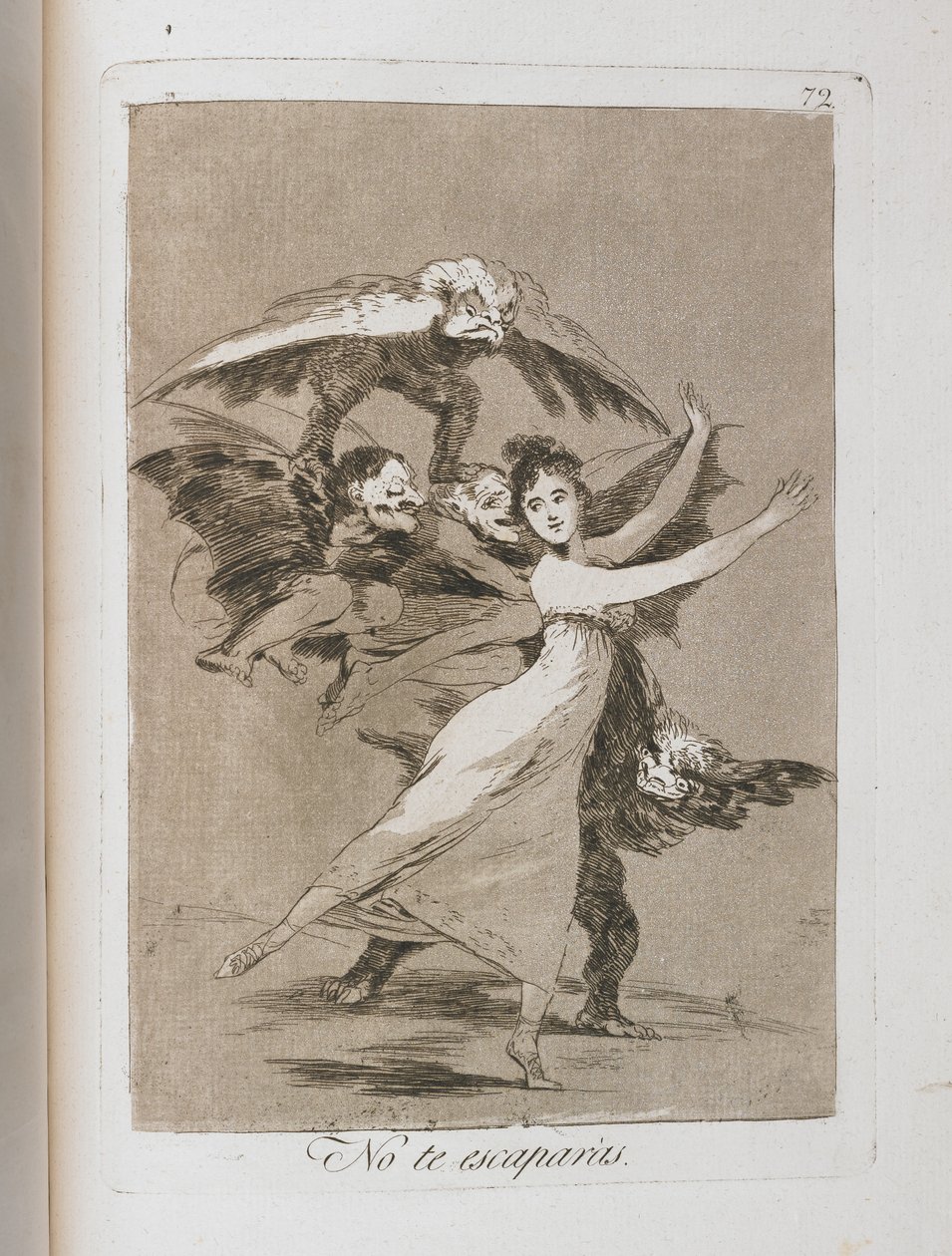 Prato de Los Caprichos, 1797-1798 de Francisco de Goya