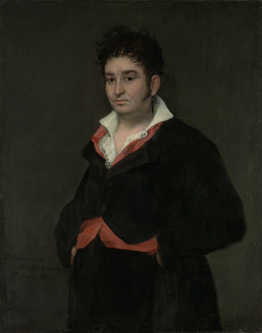 Retrato de Don Ramon Satue, 1823 de Francisco de Goya