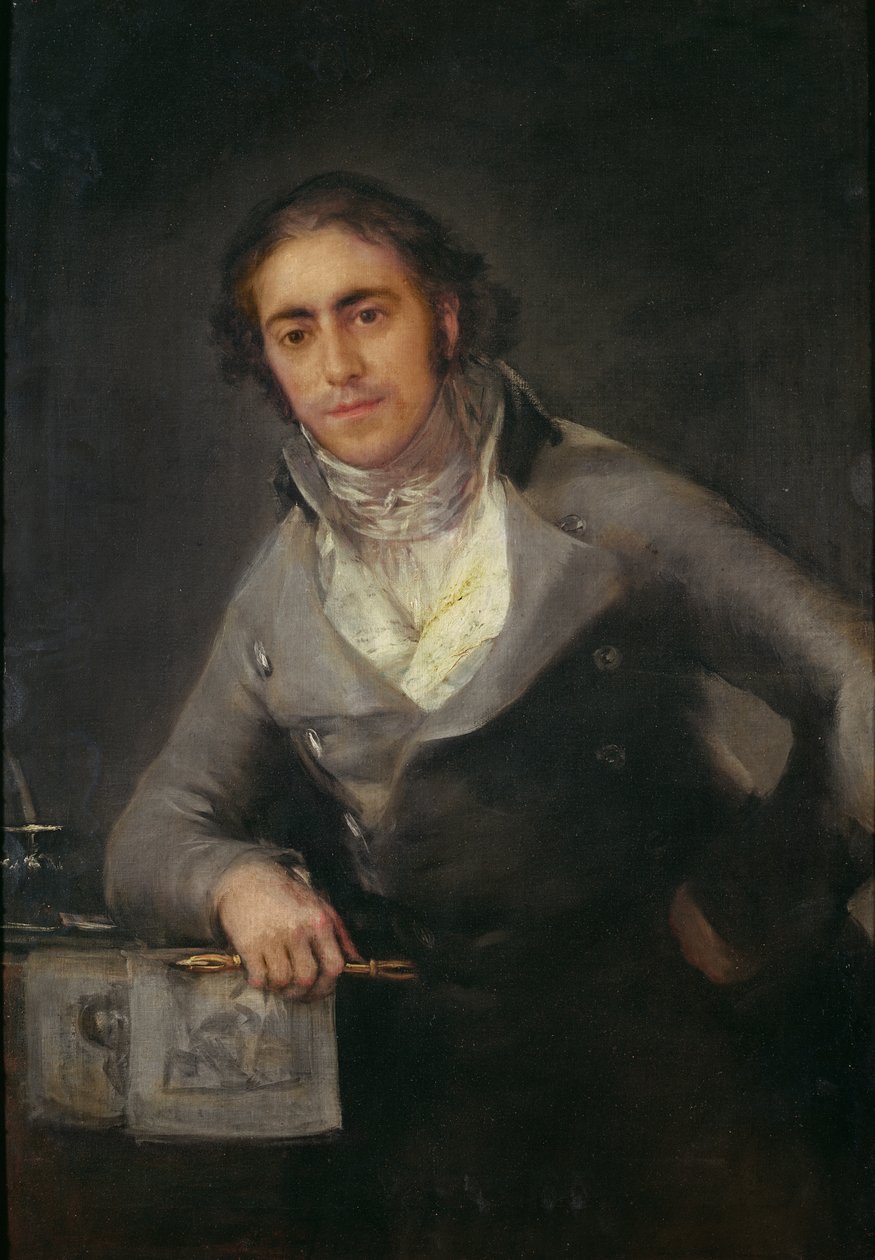 Retrato de um homem, anteriormente pensado para ser Don Evaristo Perez de Castro de Francisco de Goya