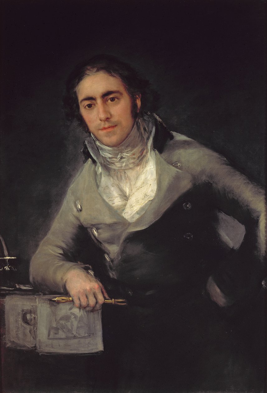 Retrato de um homem que se presume ser Don Evaristo Perez de Castro de Francisco de Goya