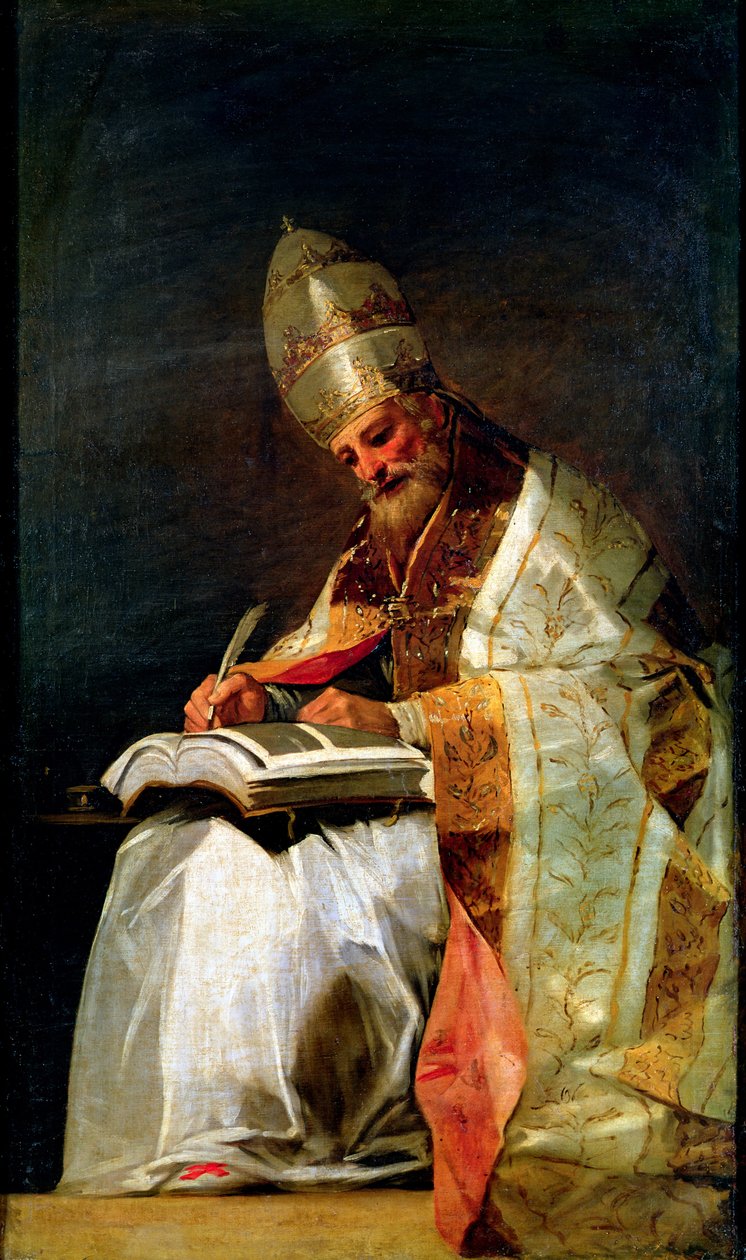 São Gregório Magno, 1795-99 de Francisco de Goya