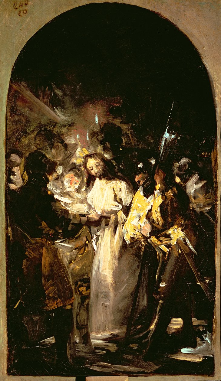 A tomada de Cristo, c.1798 de Francisco de Goya