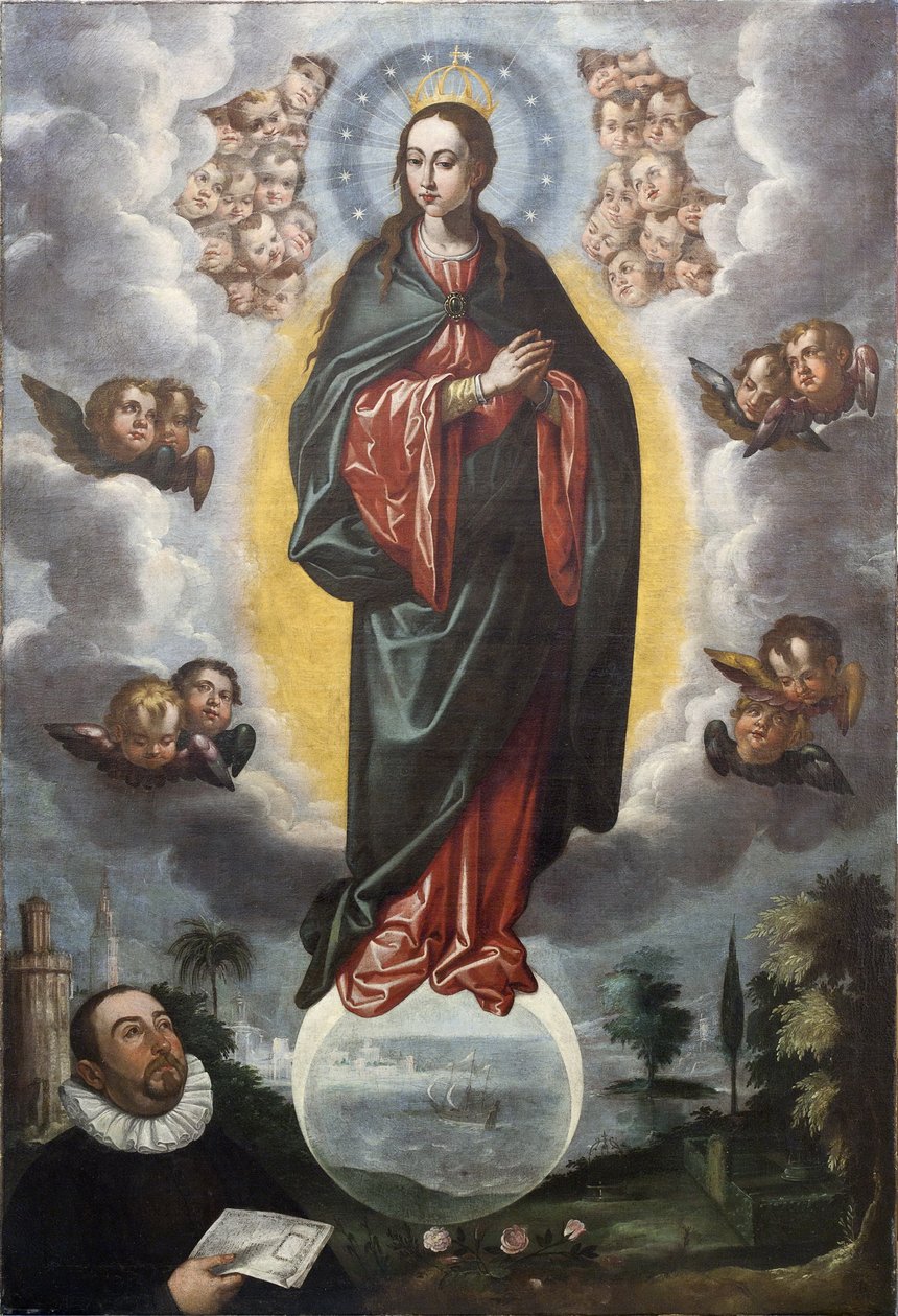 Imaculada com Miguel del Cid de Francisco Pacheco