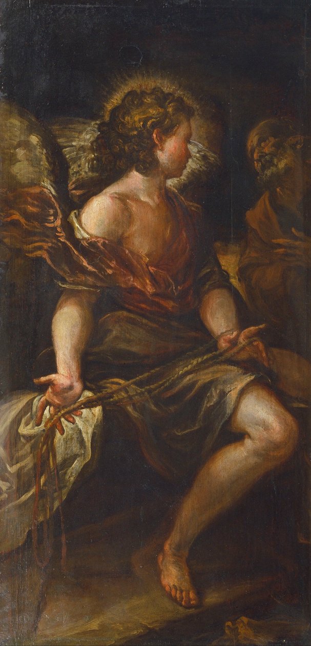 O anjo libertando São Pedro de Francisco Rizi