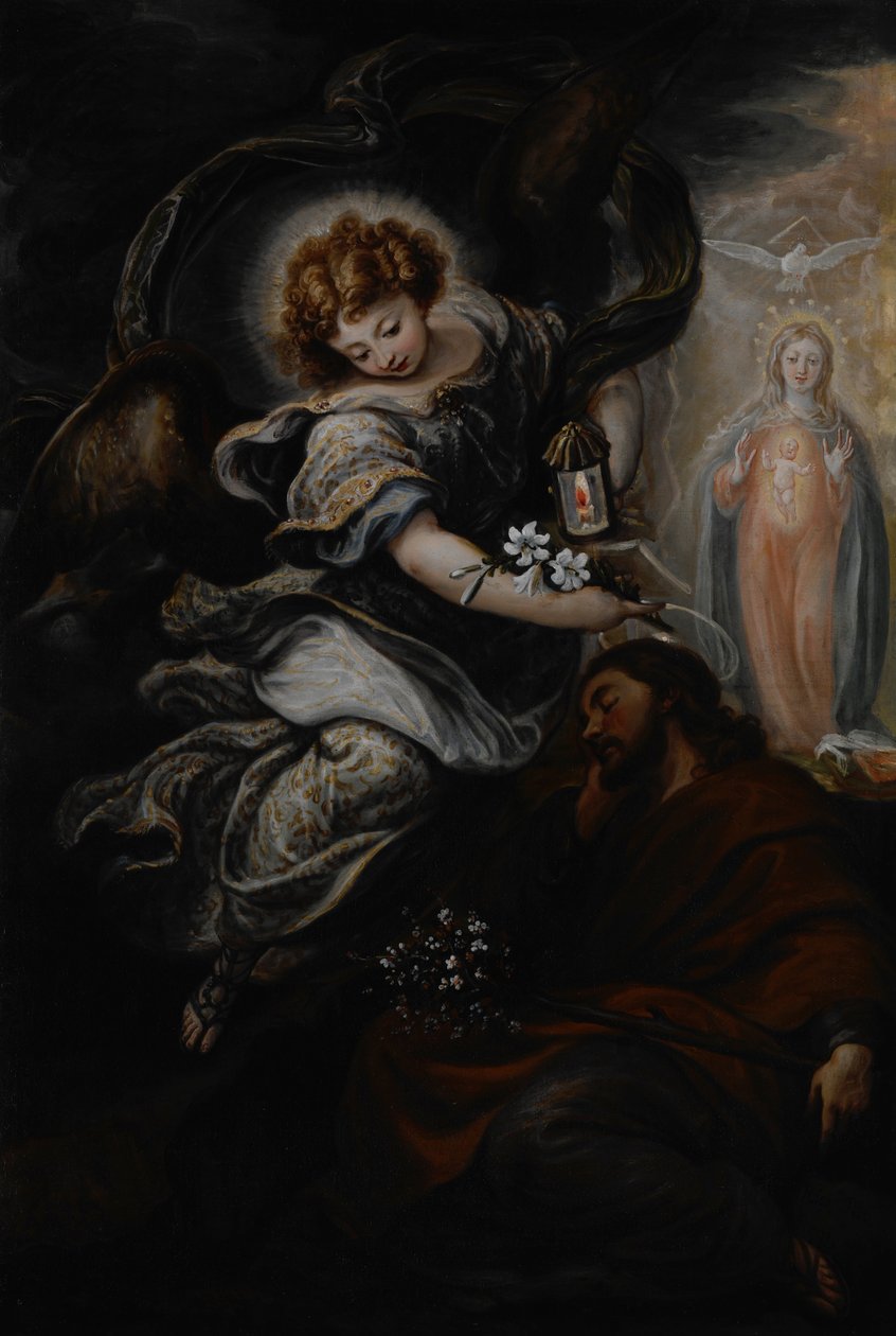 O sonho de São José de Francisco Rizi