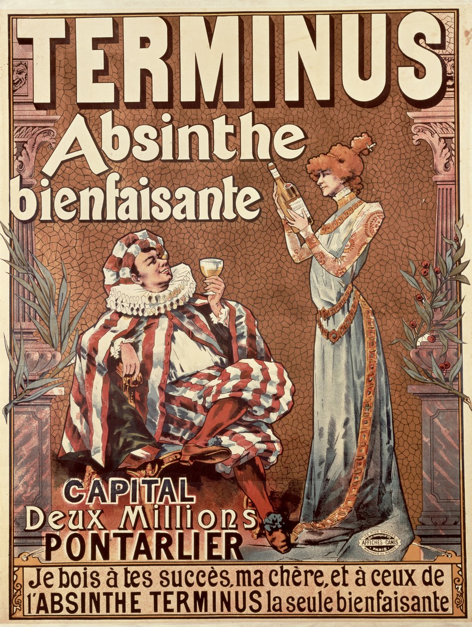 &39;Absinthe Terminus, Beneficente&39;, 1896 de Francisco Tamagno