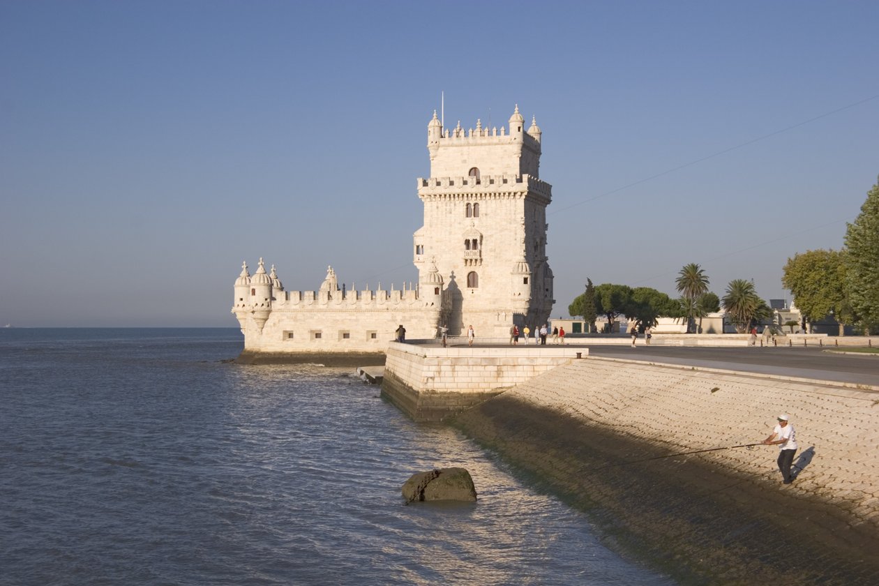 A Torre de Belém, construída c.1514 (ver também 237480, 237481 e 237483) de Francisco de Arruda