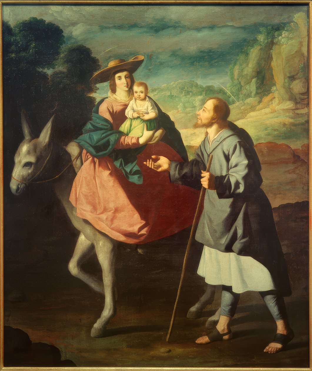 O vôo para o Egito de Francisco de Zurbaran