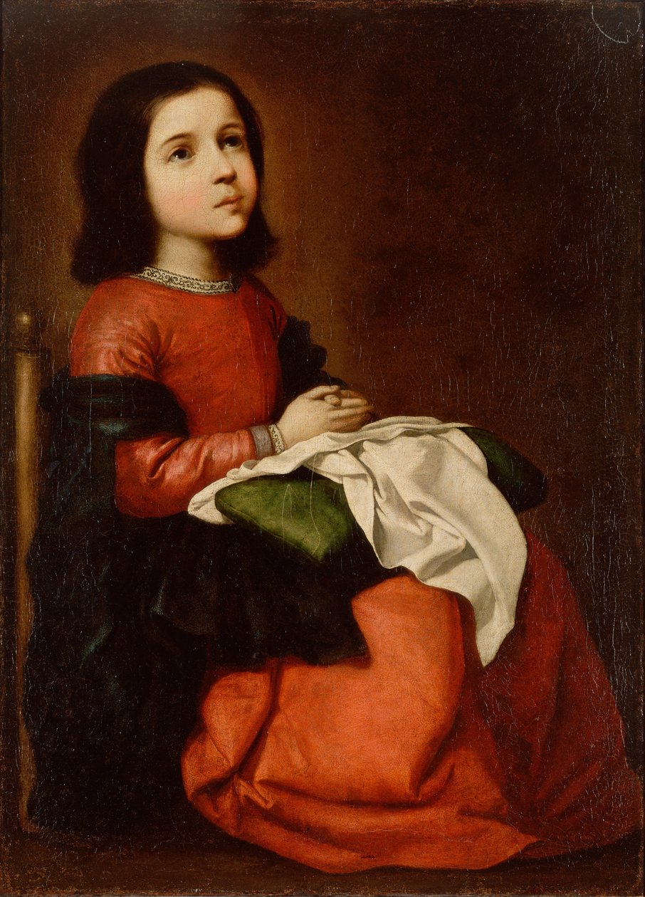 Infância da Empregada de Francisco de Zurbaran