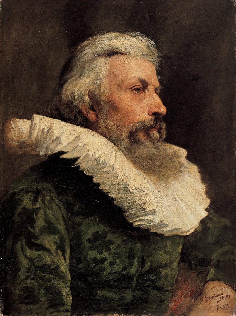 Cabeça de um cavalheiro de Francisco Domingo Marqués