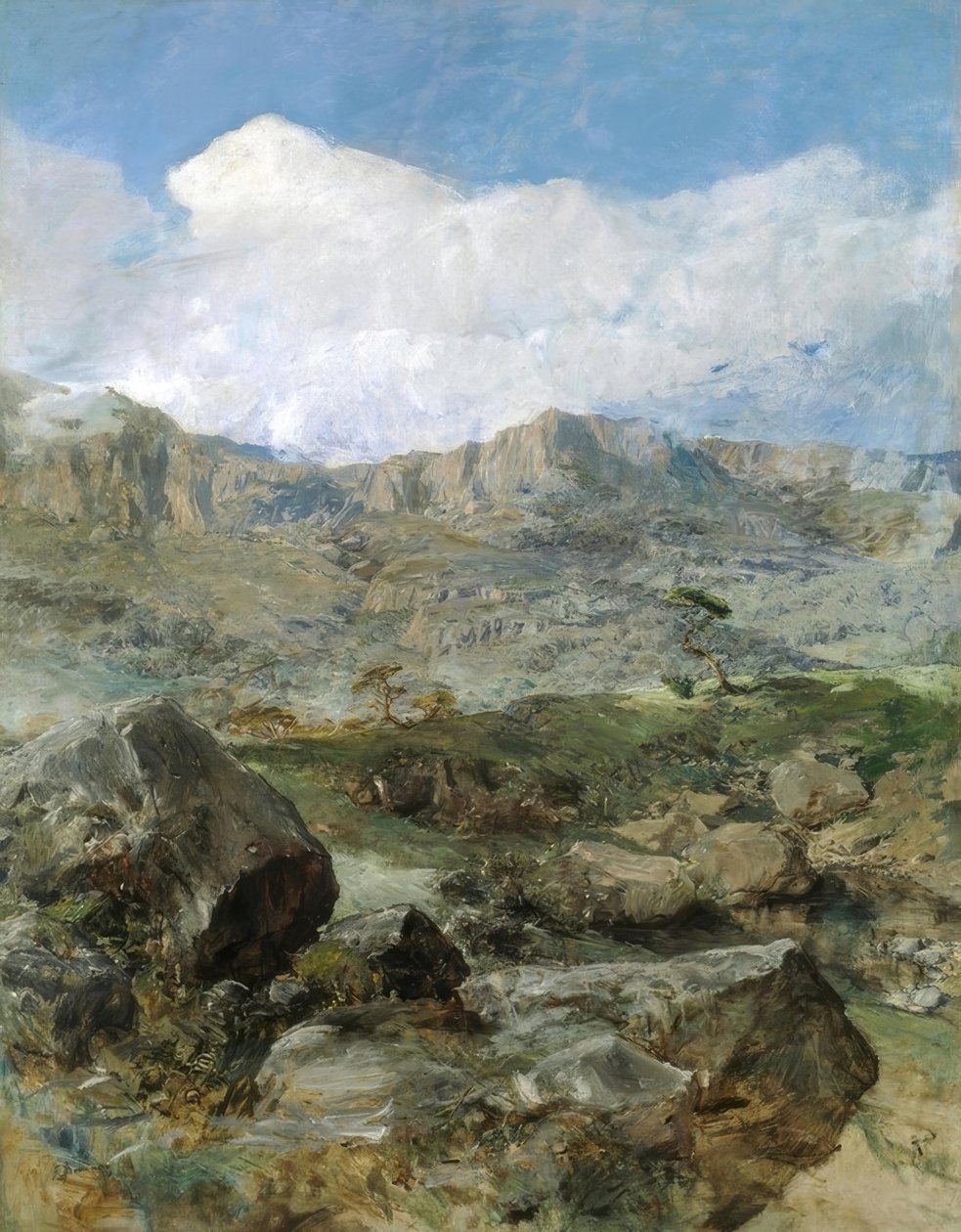 Paisagem grande (Aragão) de Francisco Domingo Marqués