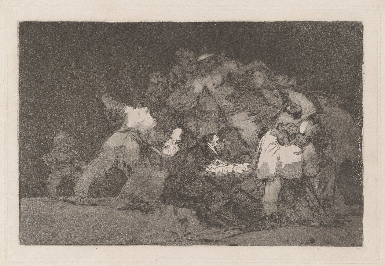 Disparate general (Folia Geral), também conhecido como Unas de Gato y Habito de Beato (As garras de um gato e o vestido de um devoto), da série Los disparates (Los proverbios) de Francisco de Goya