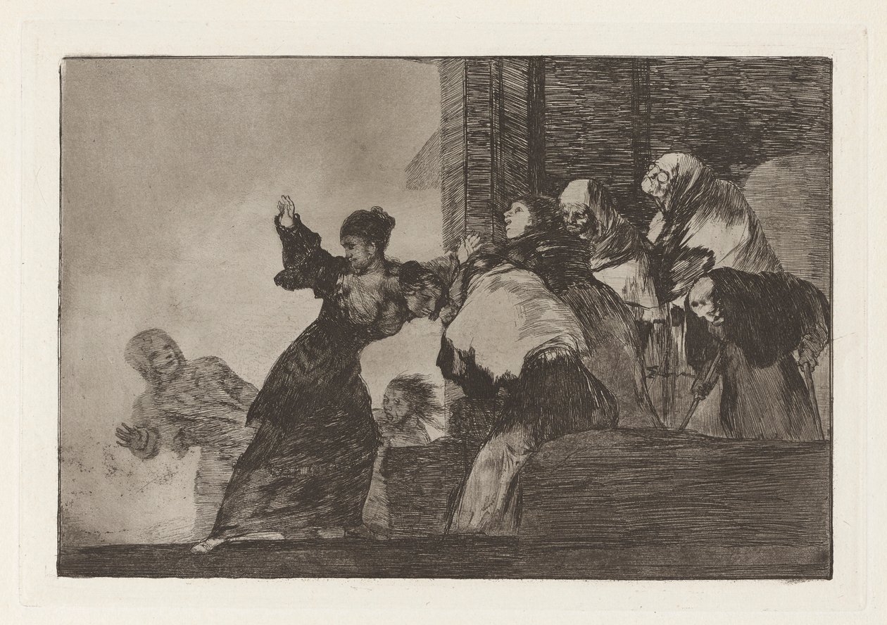 Disparate pobre (Poor Folly), também conhecido como Two Heads Are Better Than One, da série Los disparates (Los proverbios) de Francisco de Goya