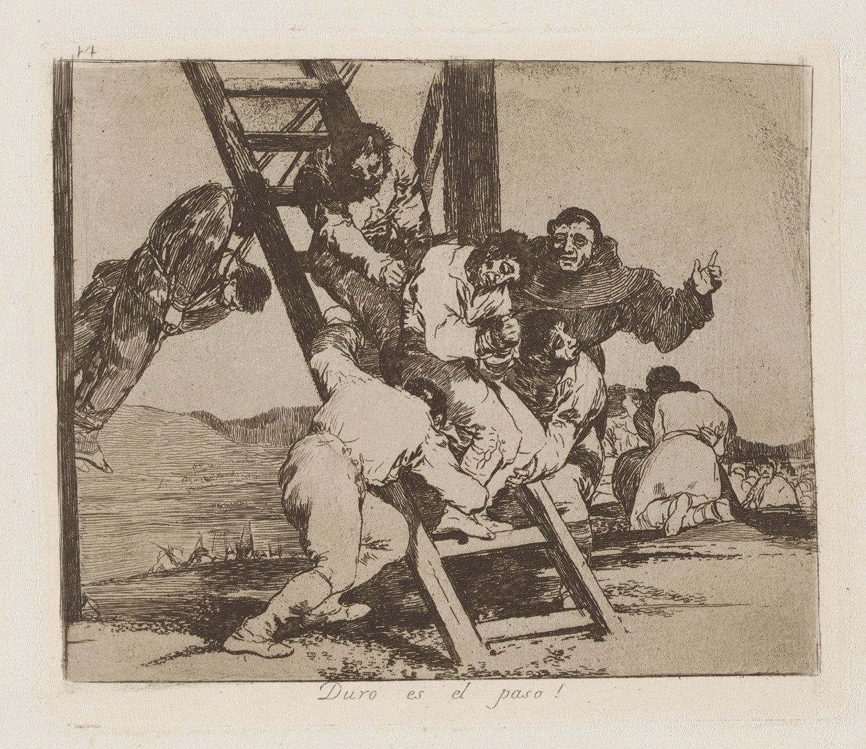 É um passe difícil (É de Francisco de Goya