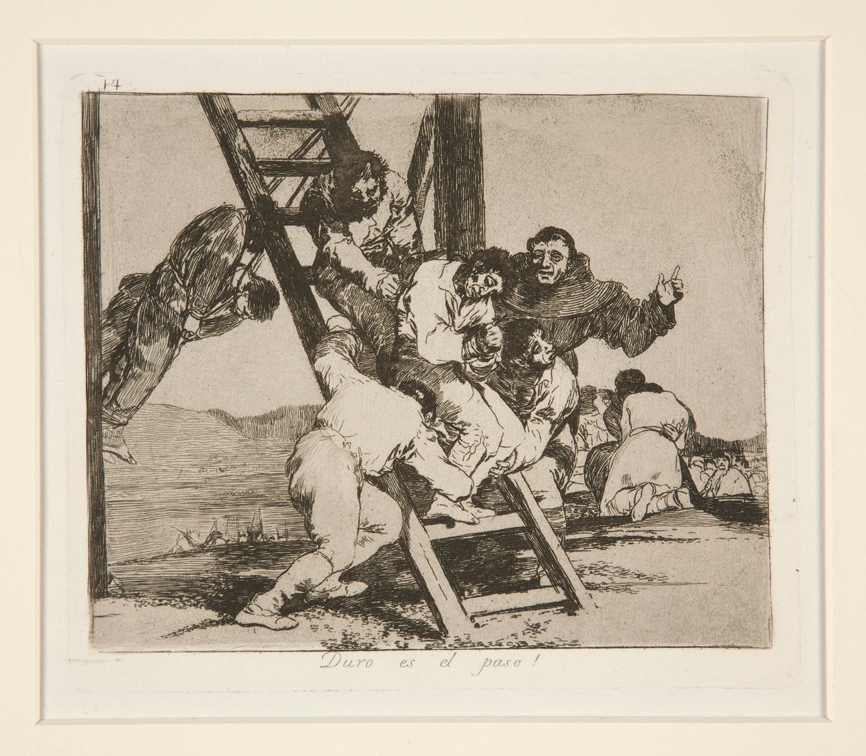 É um passe difícil (É de Francisco de Goya