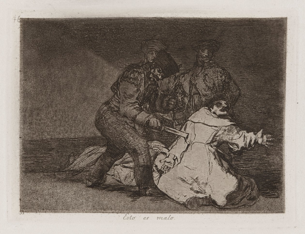 Isso é Ruim, Placa 46 de Os Desastres da Guerra de Francisco de Goya