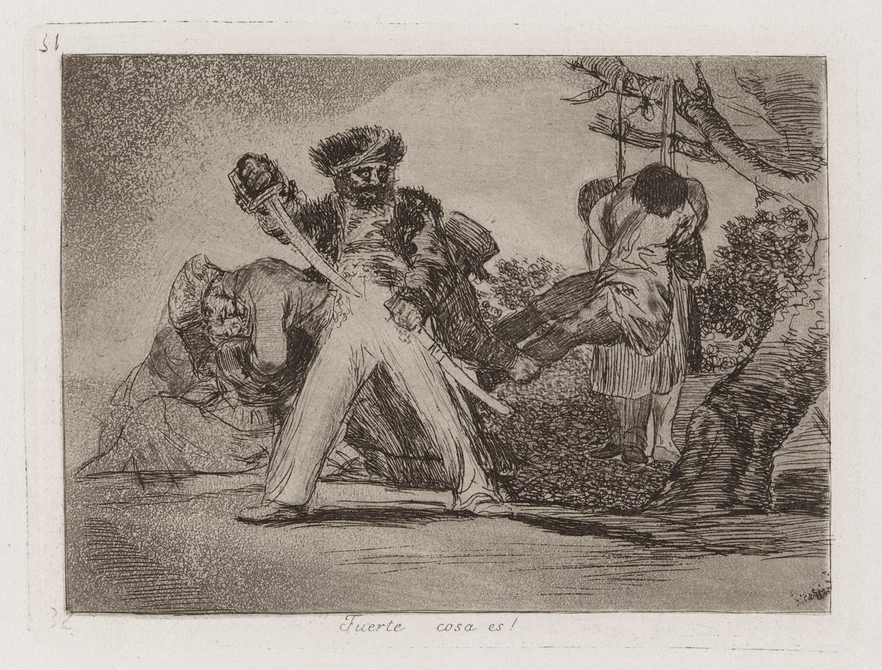 Fuerte cosa es! (Que de Francisco de Goya