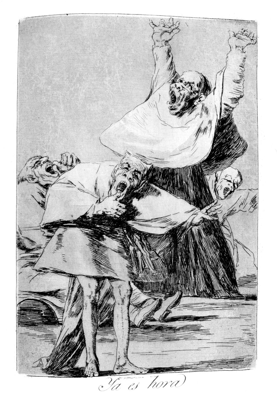 Está na hora, 1799 de Francisco de Goya