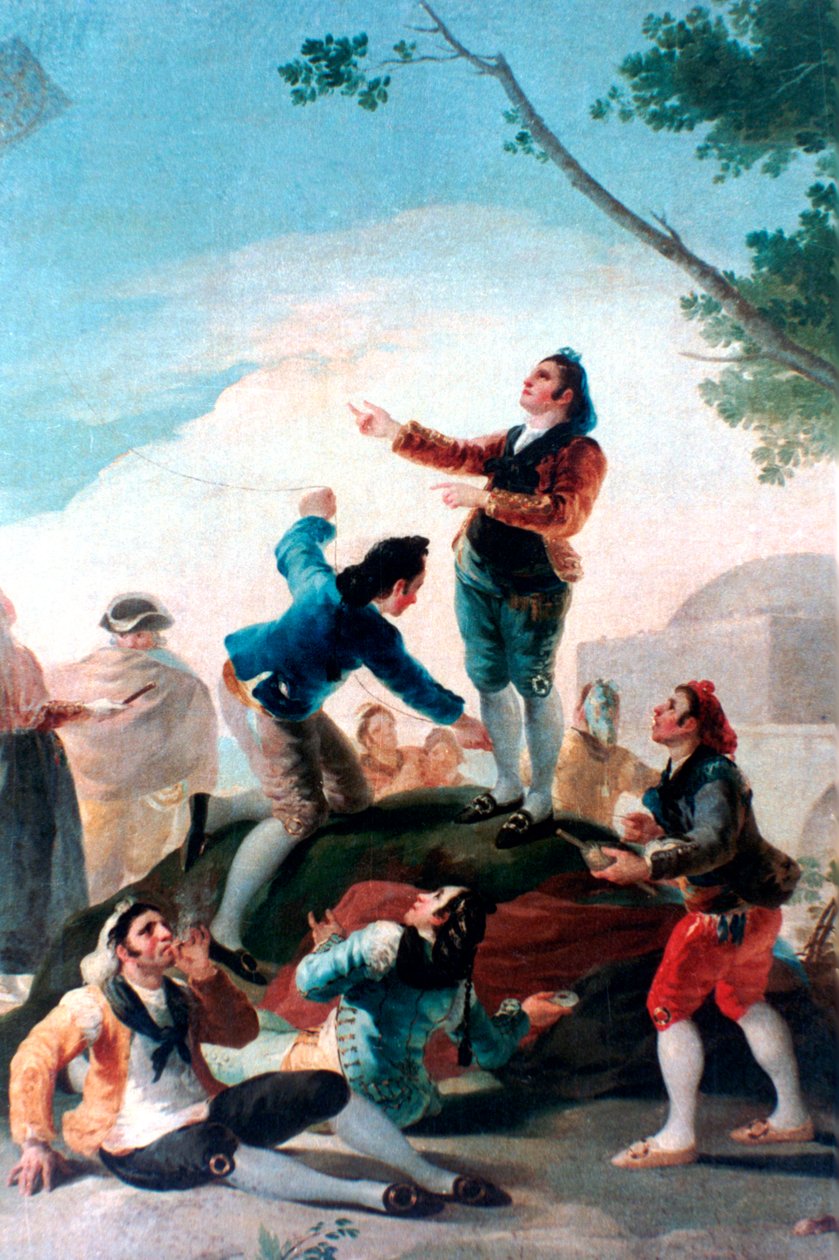 O Papagaio, O Papagaio, 1778 de Francisco de Goya