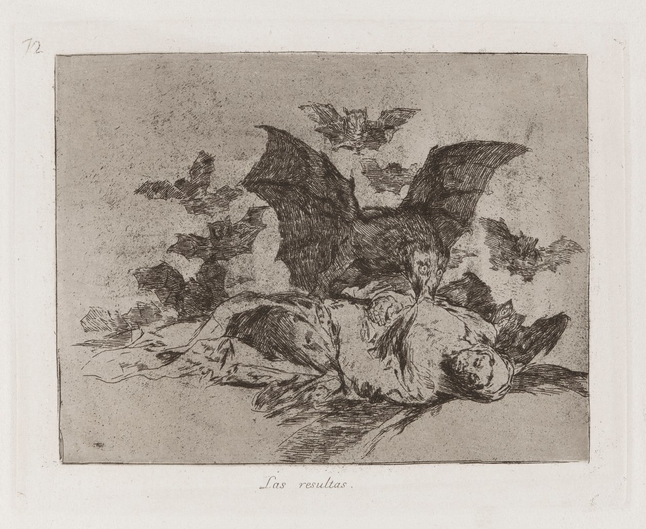 Las resultas (The Consequences), Plate 72 from Los desastres de la guerra (The Disasters of the War) de Francisco de Goya