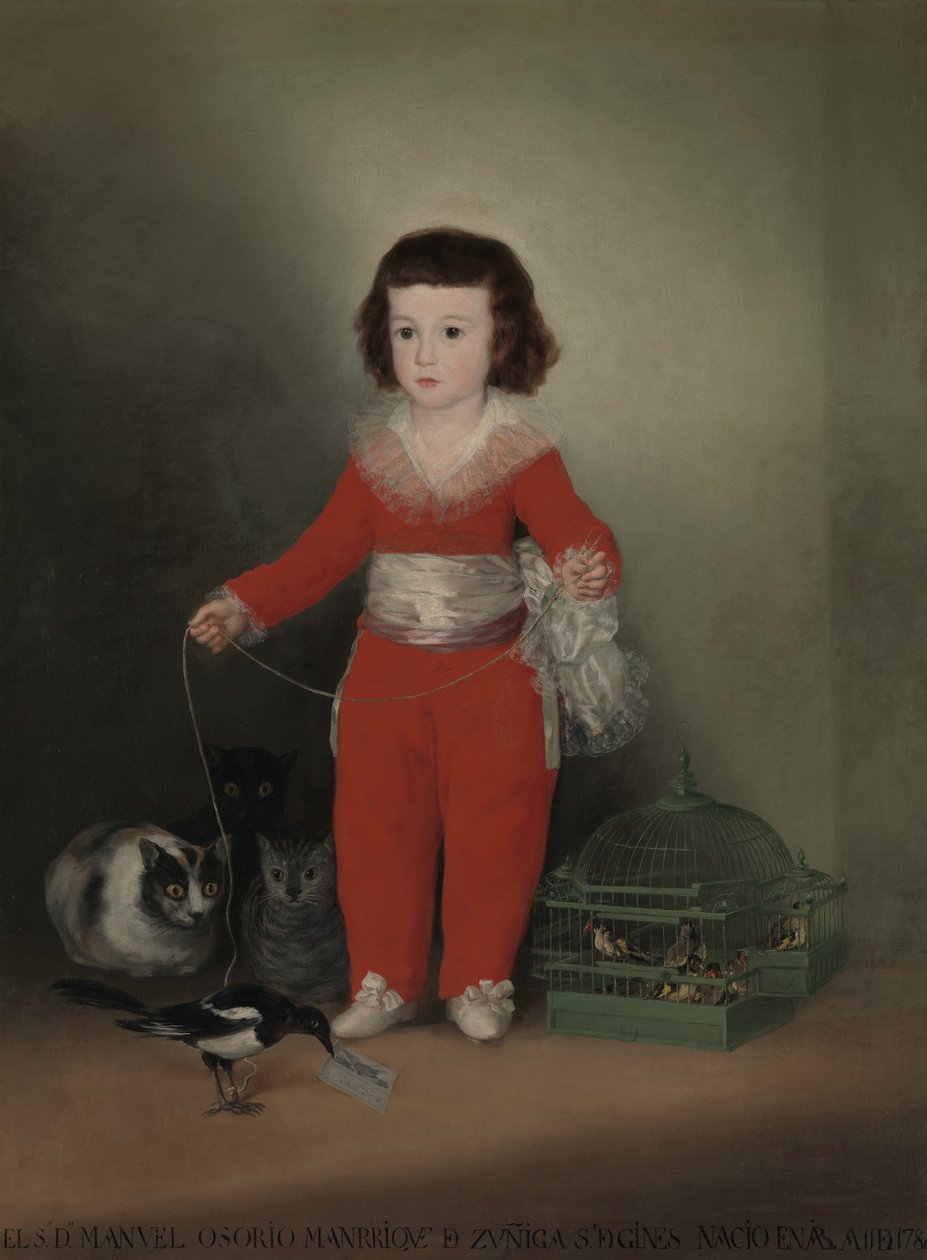 Manuel Osorio Manrique de Zuñiga 1784-1792, 1787-88. de Francisco de Goya