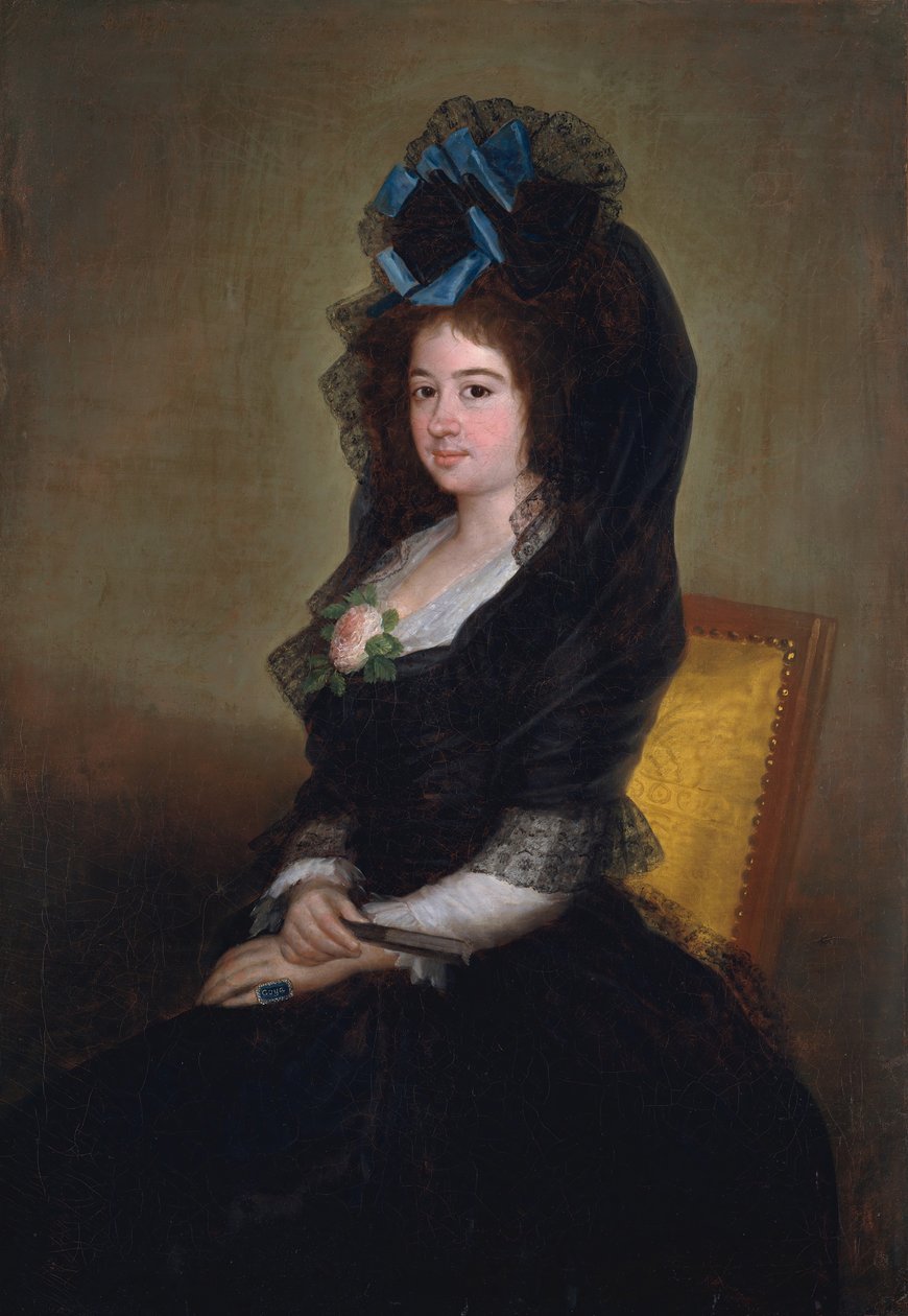 Narcisa Baranana de Goicoechea. de Francisco de Goya