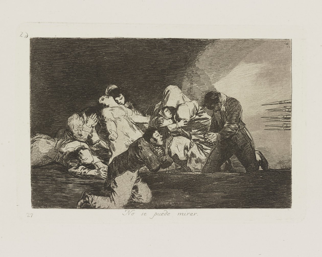 Não se pode olhar para ele (One Can de Francisco de Goya