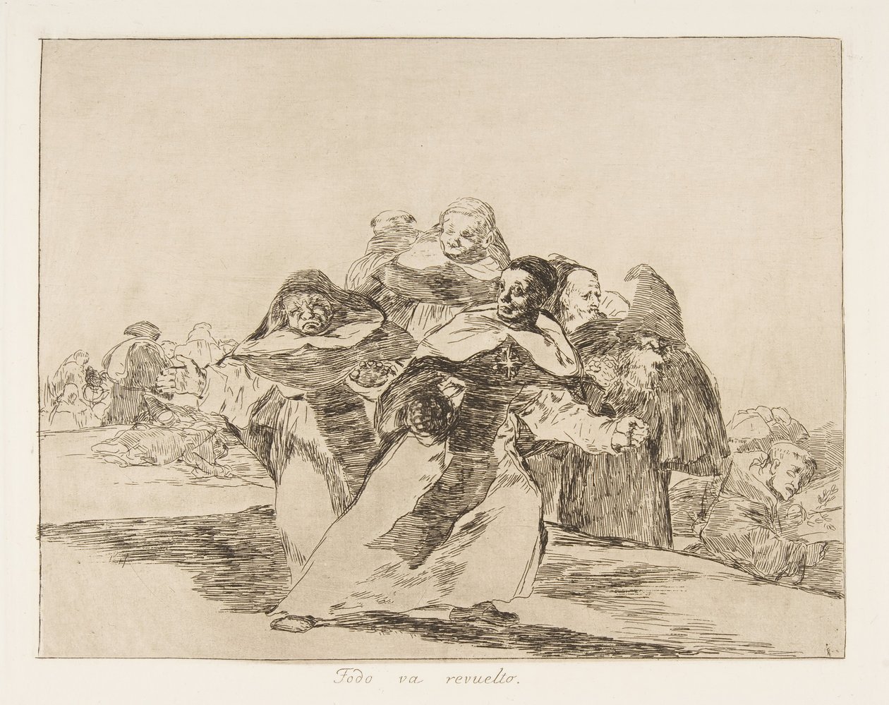 Placa 42 de Os Desastres da Guerra Los Desastres de la Guerra: Every ..., 1810, publicada em 1863. de Francisco de Goya