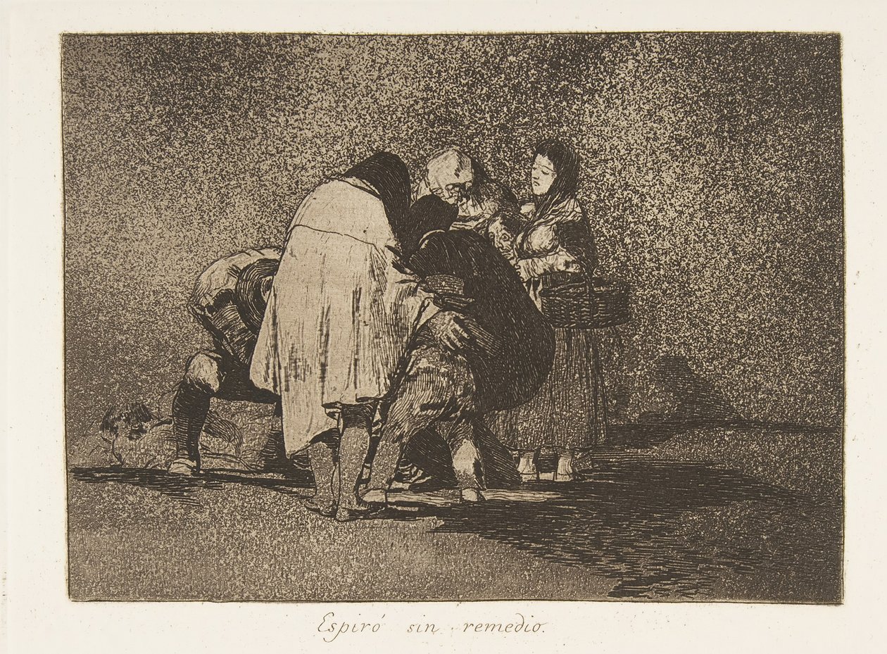 Placa 53 de Os Desastres da Guerra Los Desastres de la Guerra: Th ..., 1811-12 publicado em 1863. de Francisco de Goya