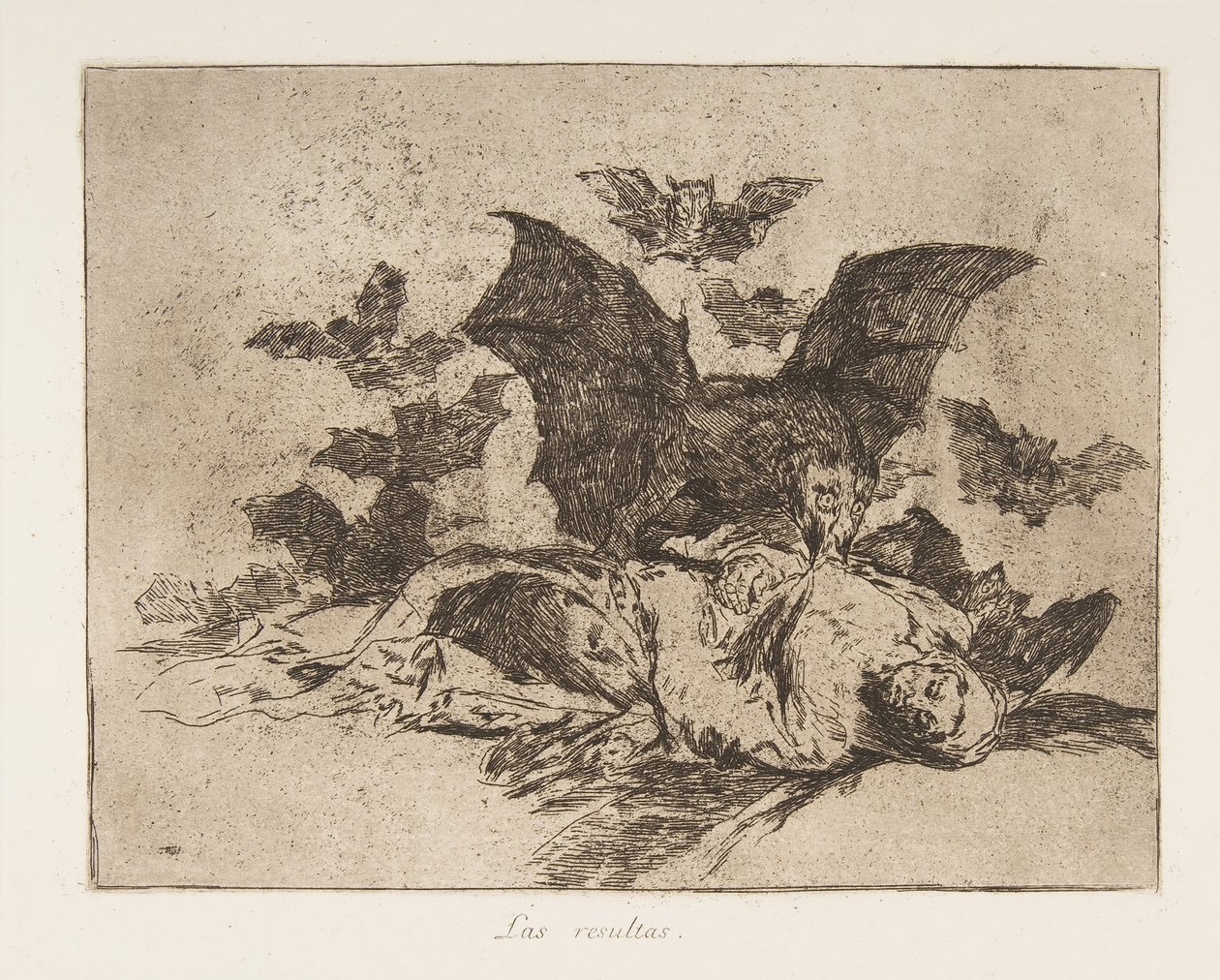 A placa 72 dos Desastres de Guerra Los Desastres de la Guerra ..., depois de 1814-15, publicou 1863. de Francisco de Goya