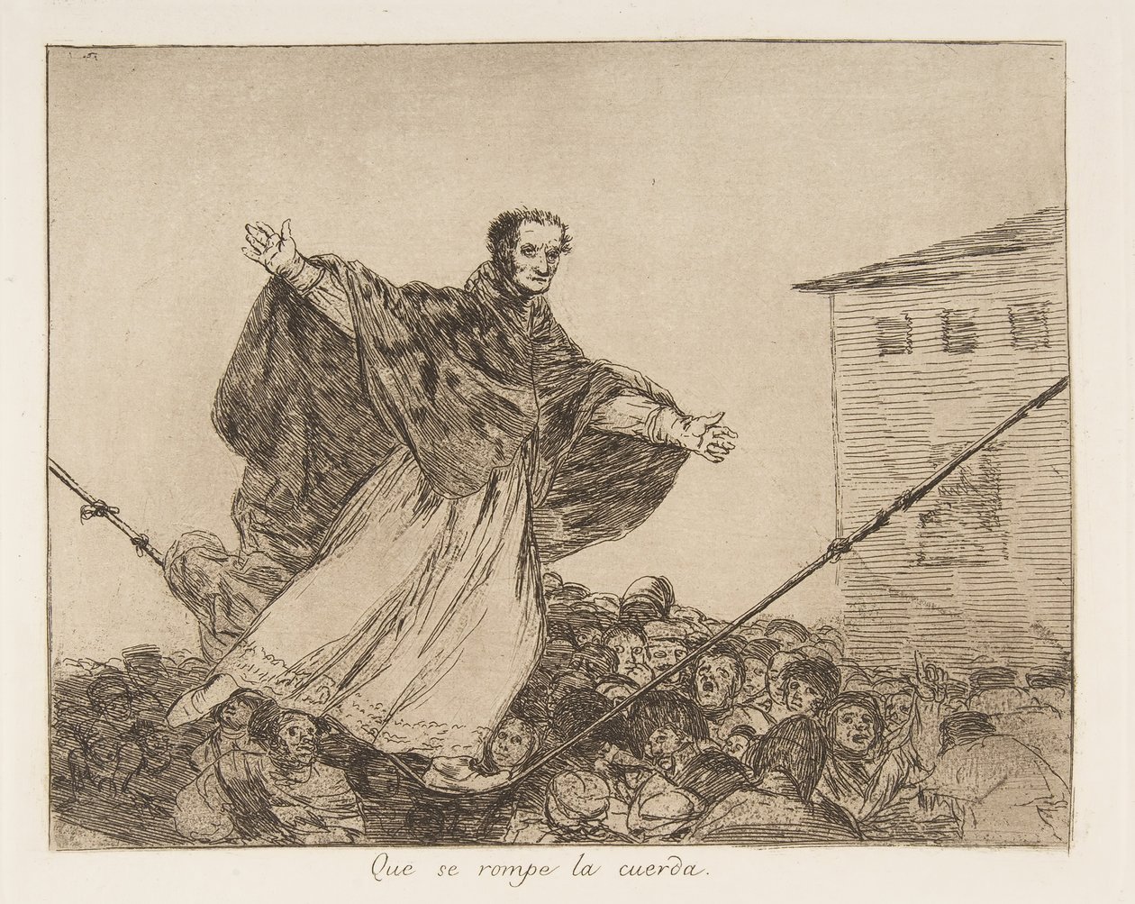 A placa 77 dos Desastres de Guerra Los Desastres de la Guerra ..., depois de 1814-15, publicou 1863. de Francisco de Goya