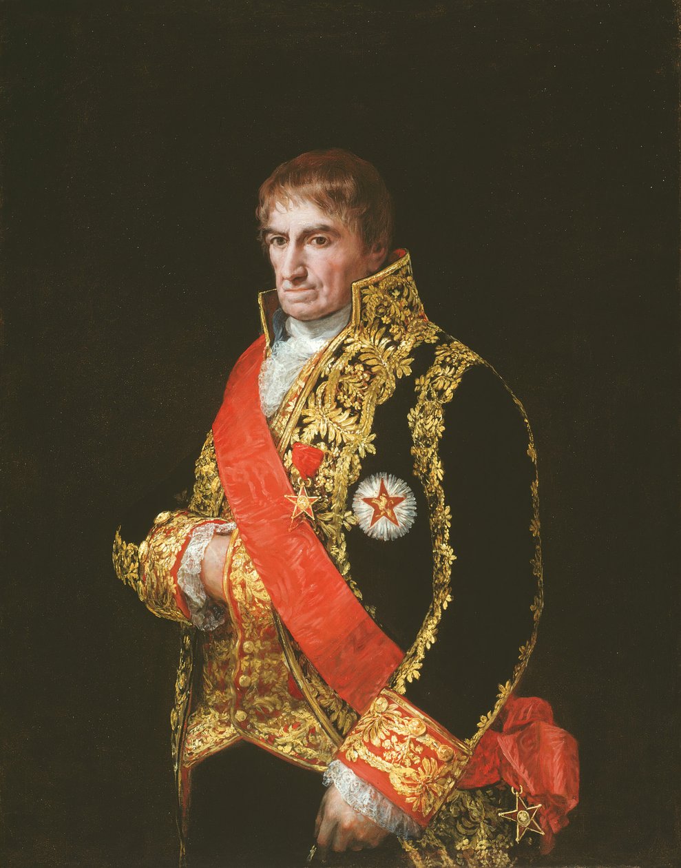 Retrato do general José Manuel Romero, c. 1810. de Francisco de Goya