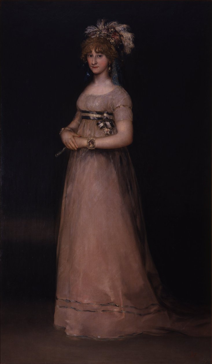 Ritratto de María Luisa de Borbón e Vallabriga de Francisco de Goya