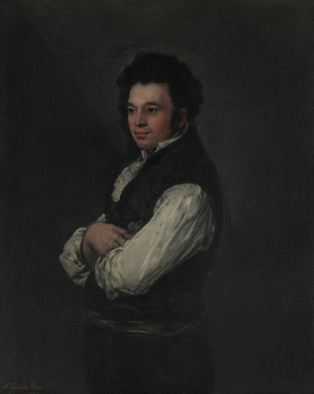 Tiburcio Pérez e Cuervo 178586-1841, o arquiteto, 1820. de Francisco de Goya