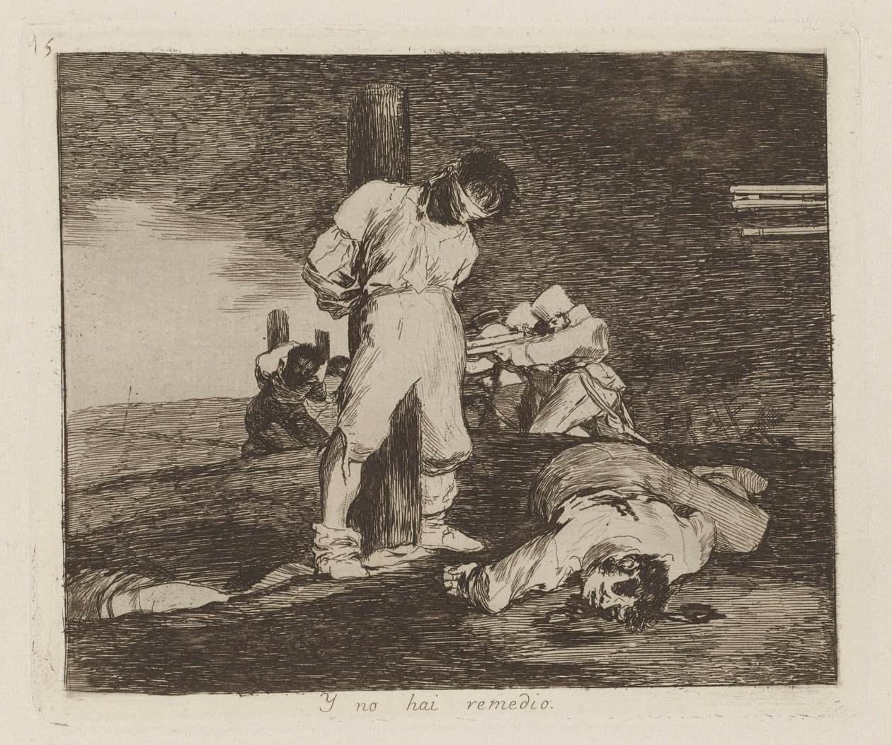 Y no hai remedio (E lá de Francisco de Goya