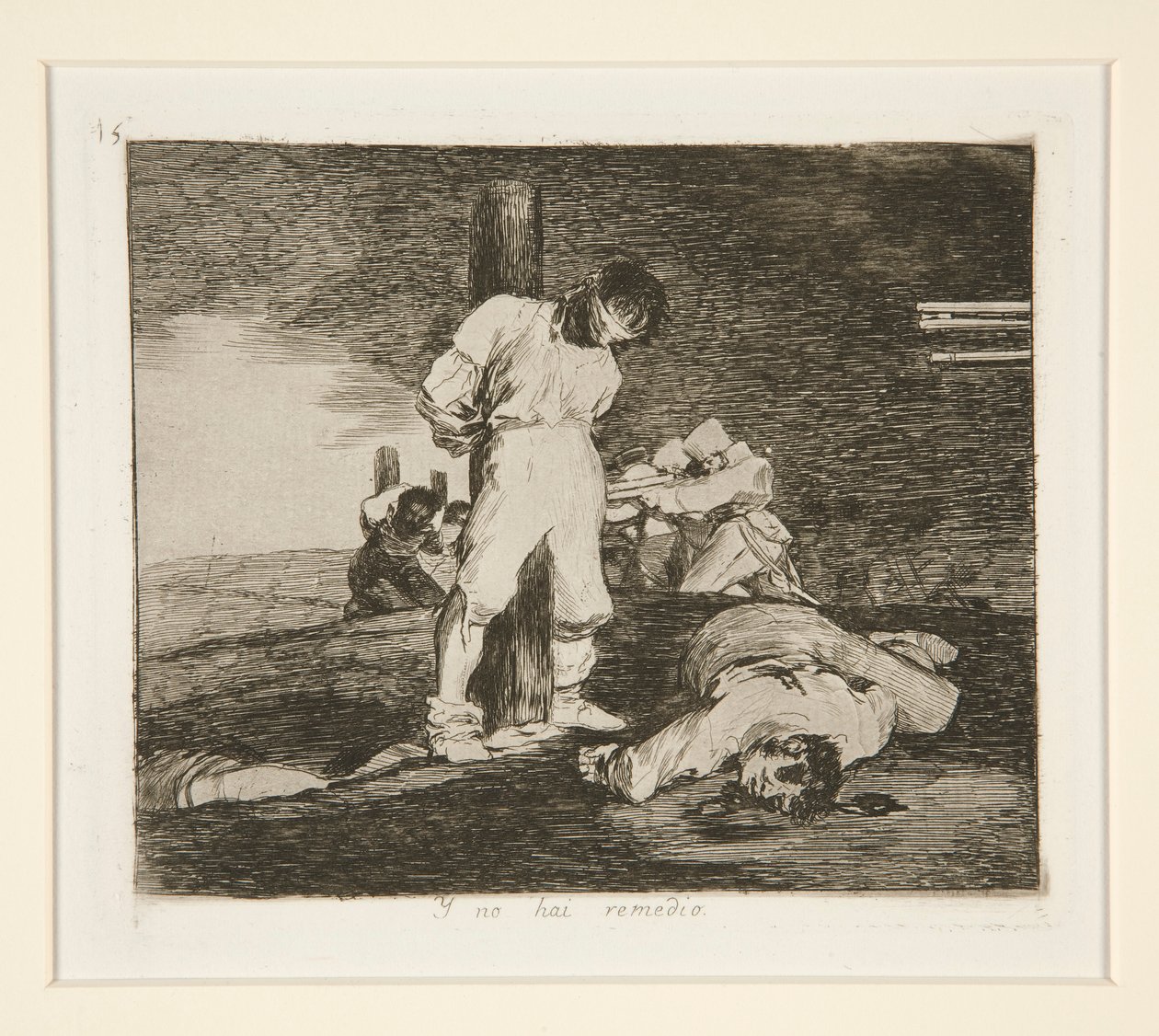 Y no hai [sic] remedio (E Aí de Francisco de Goya