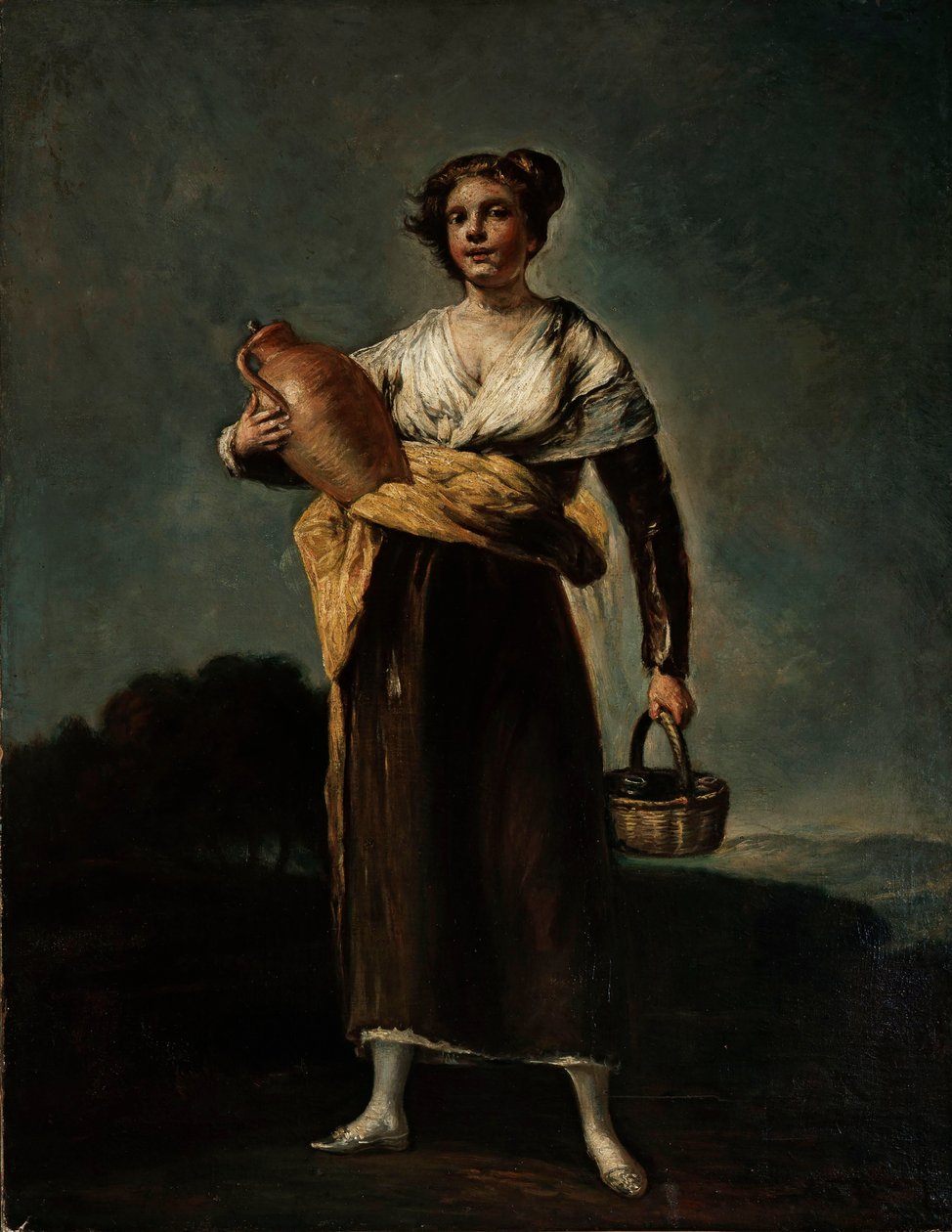 O aguadeiro La Aguadora, 1810. de Francisco Goya de