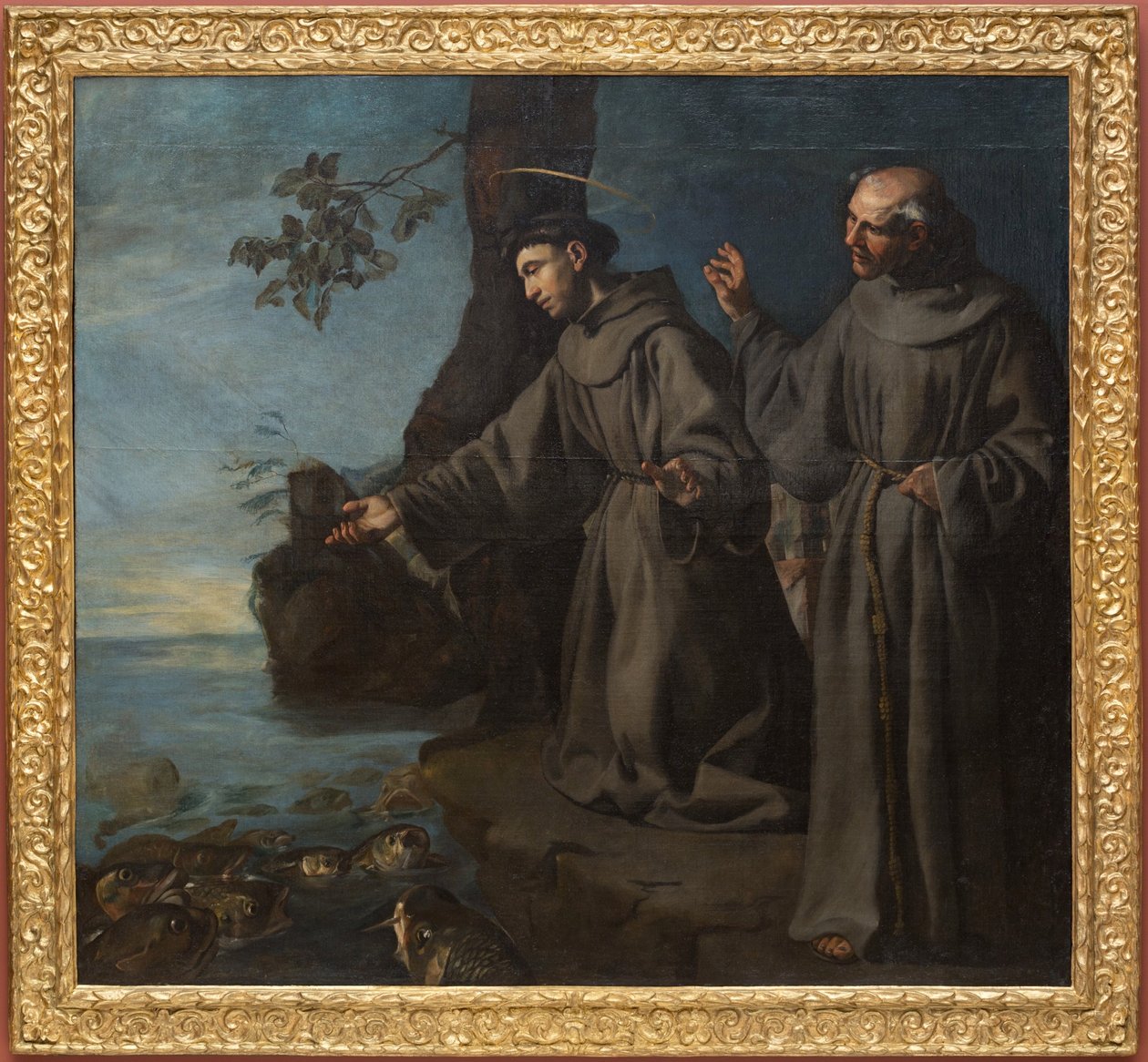 Santo António Pregando aos Peixes de Francisco Herrera the Elder