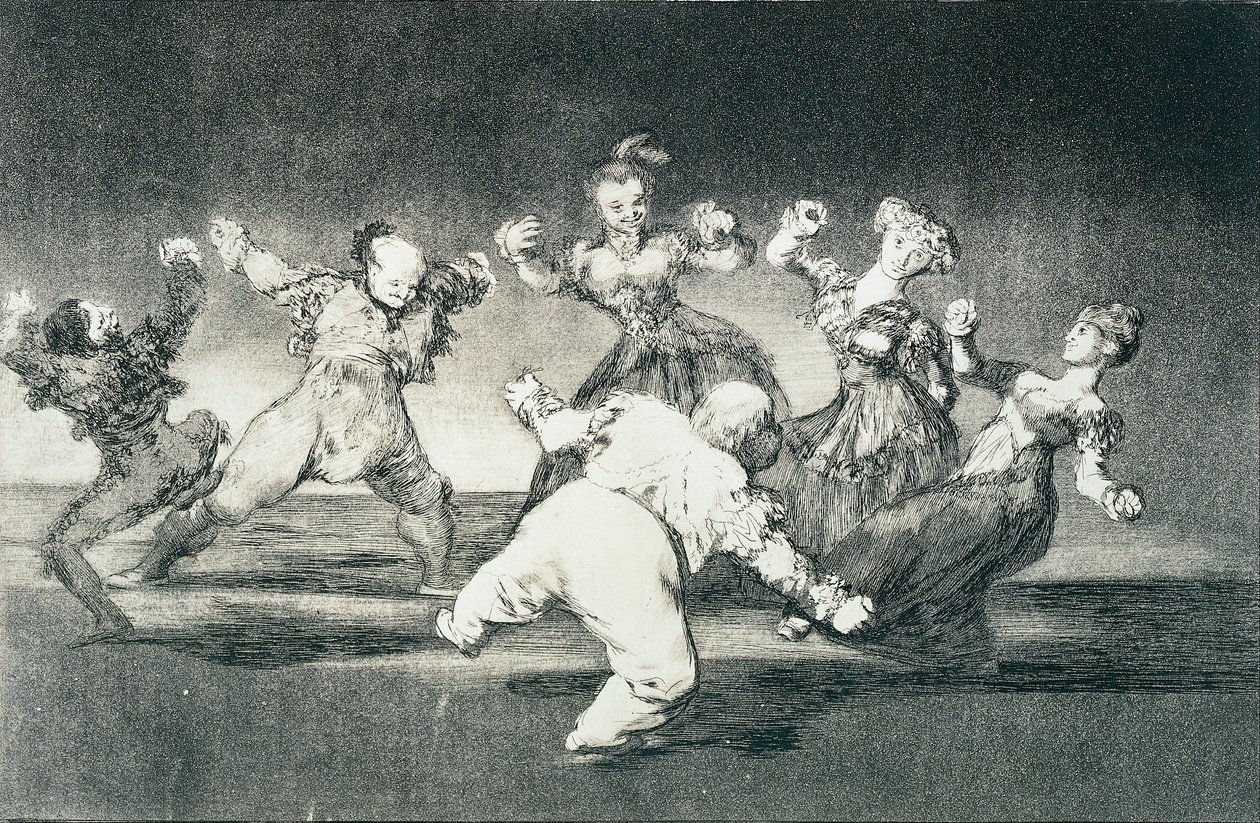 Alegre Disparate (Merry Folly) de Francisco de Goya