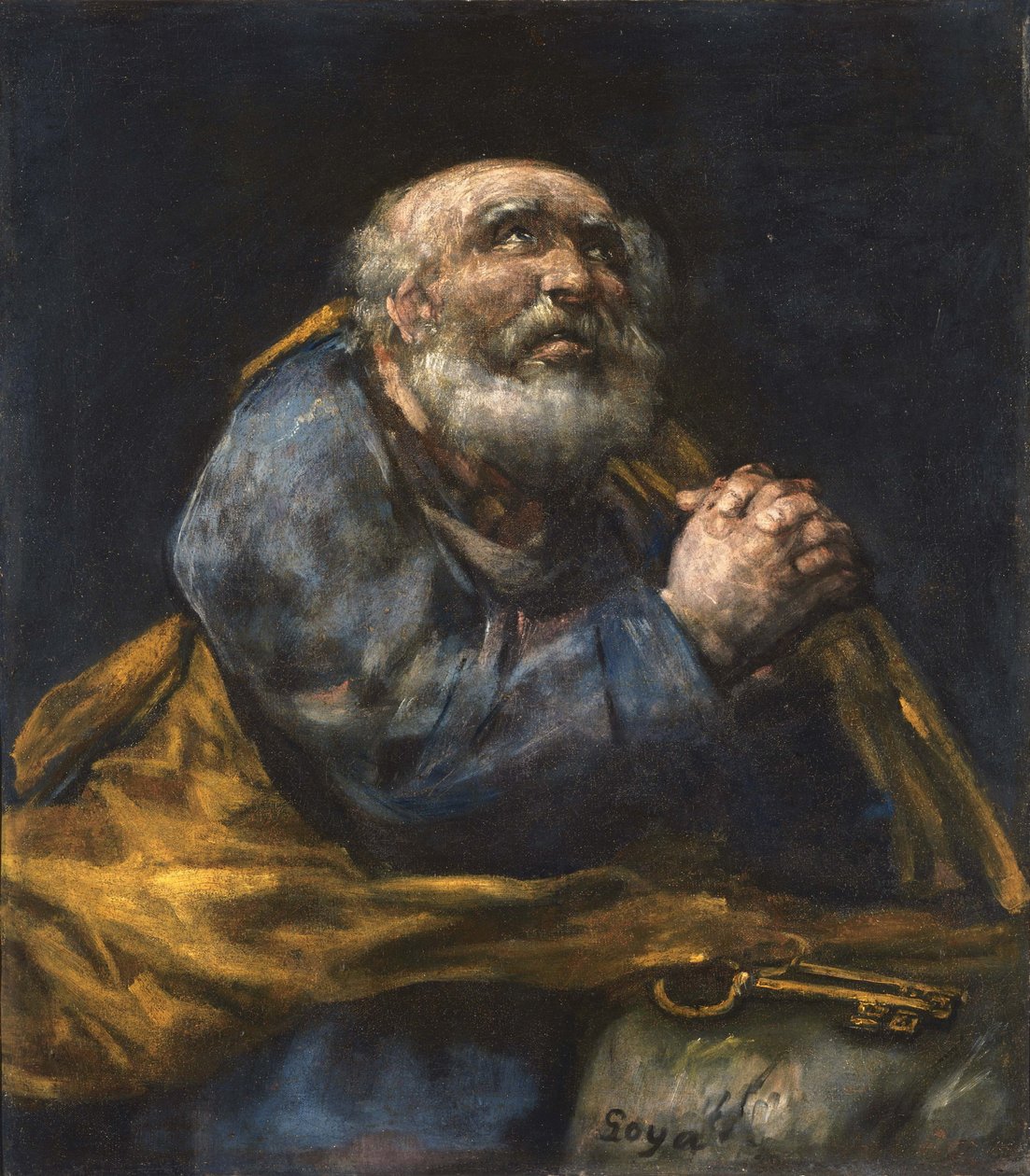 O arrependido São Pedro de Francisco de Goya