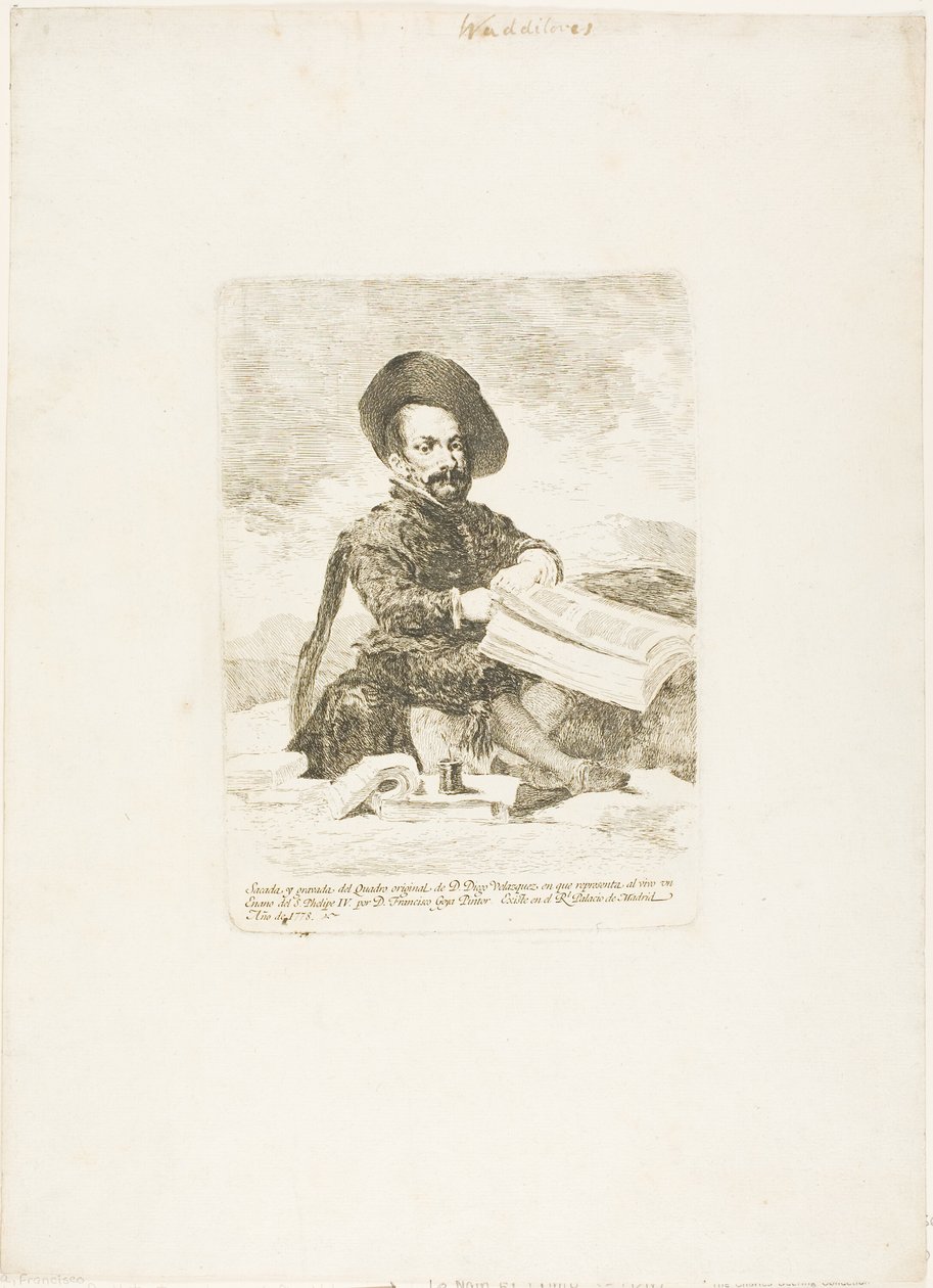 Um anão de Francisco Jose de Goya y Lucientes