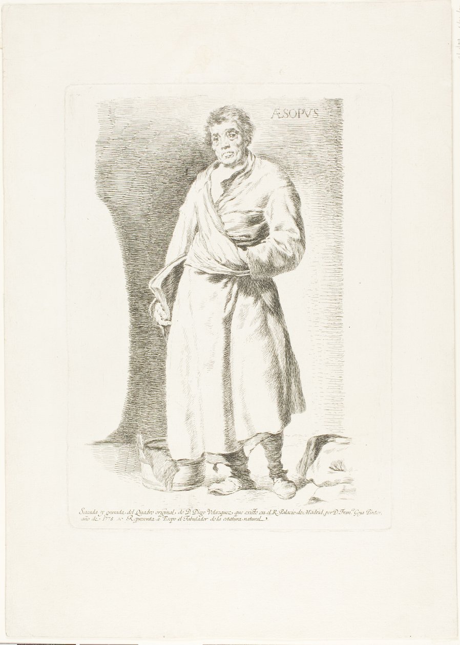 Esopo de Francisco Jose de Goya y Lucientes