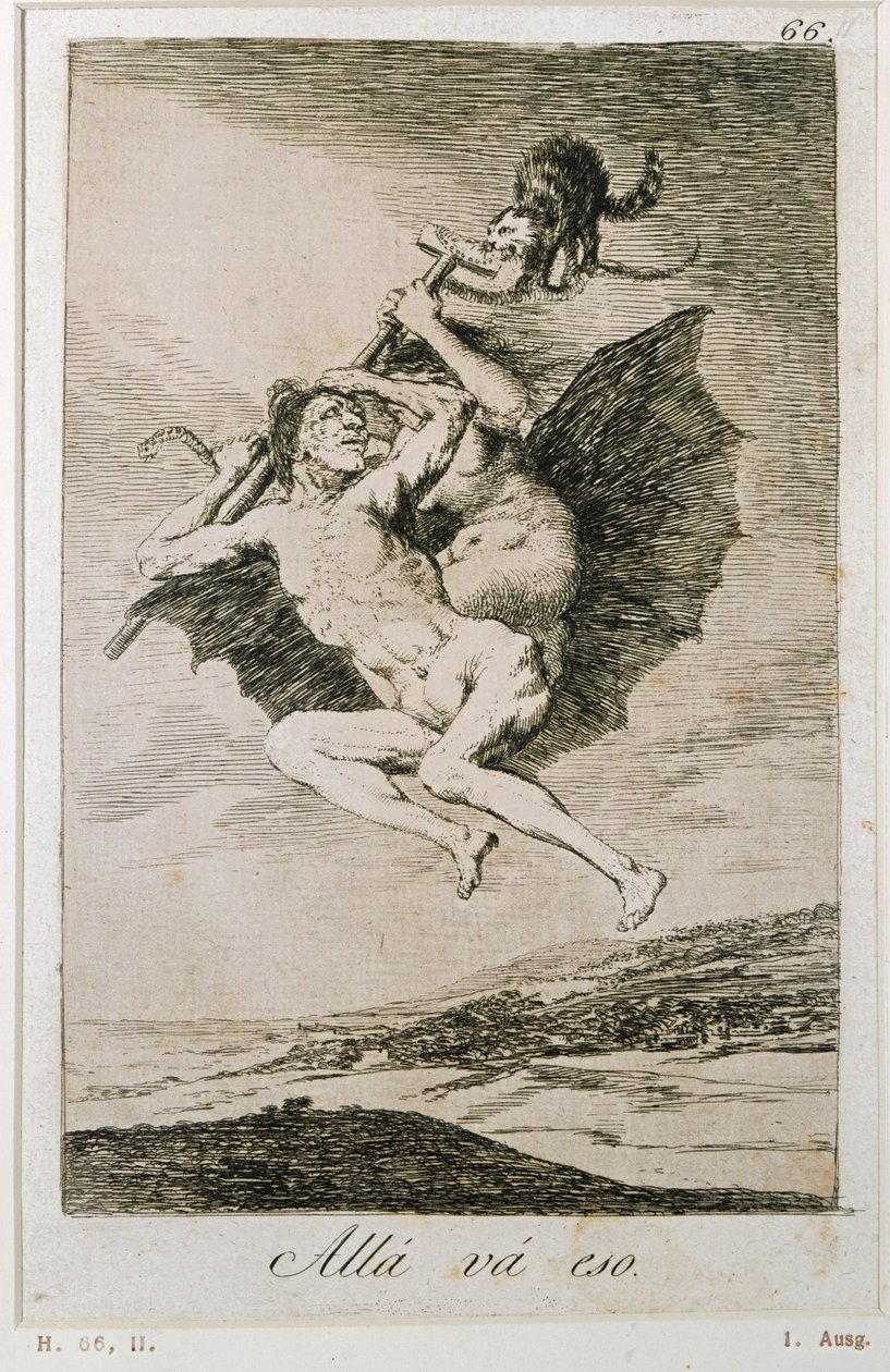 Alla va eso (gravura) de Francisco Jose de Goya y Lucientes