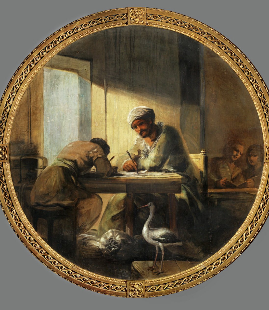 Alegoria do Comércio, pintada para o Palácio do favorito da Rainha, Manuel de Godoy ... (pintura sobre tela) de Francisco Jose de Goya y Lucientes