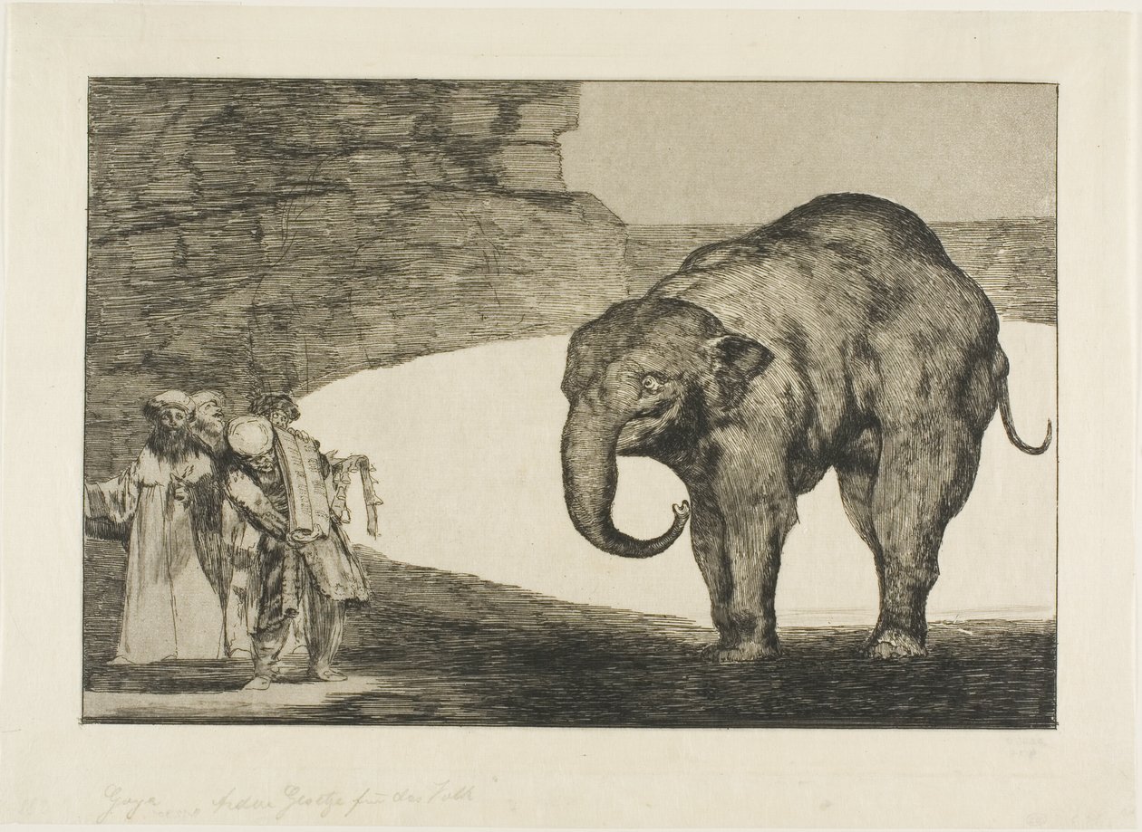 Animal Folly, de Disparates de Francisco Jose de Goya y Lucientes